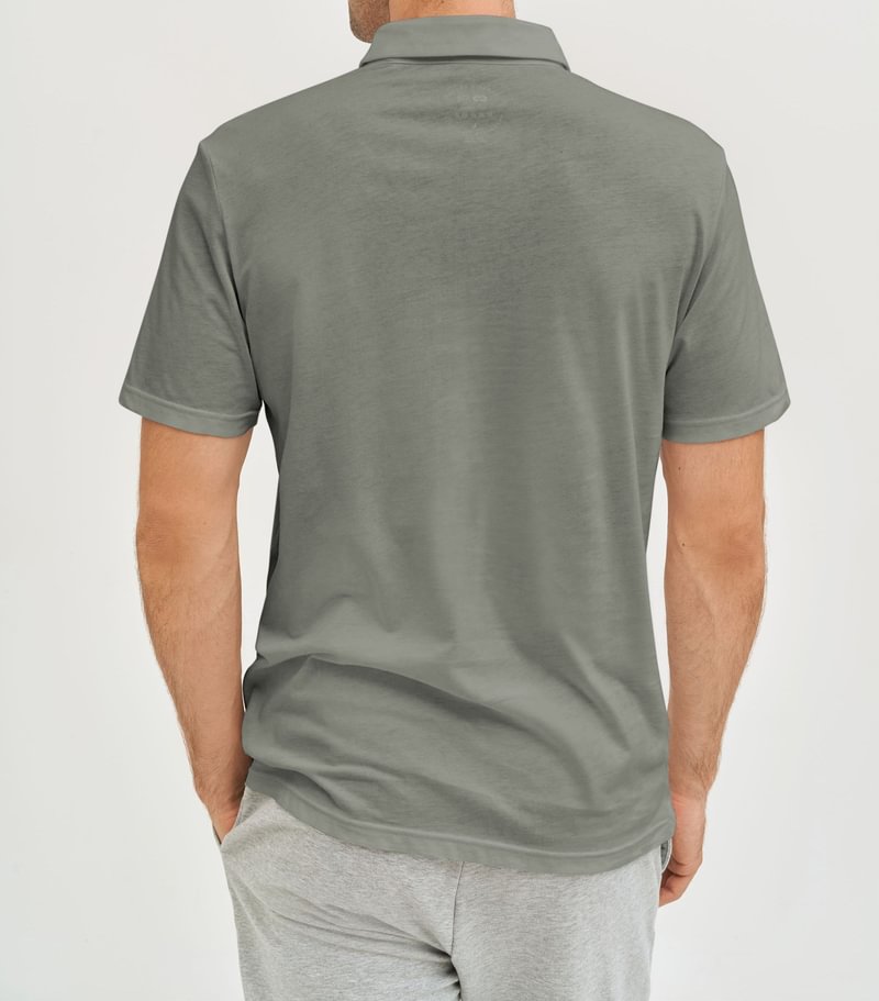 Tencel pluošto polo marškinėliai