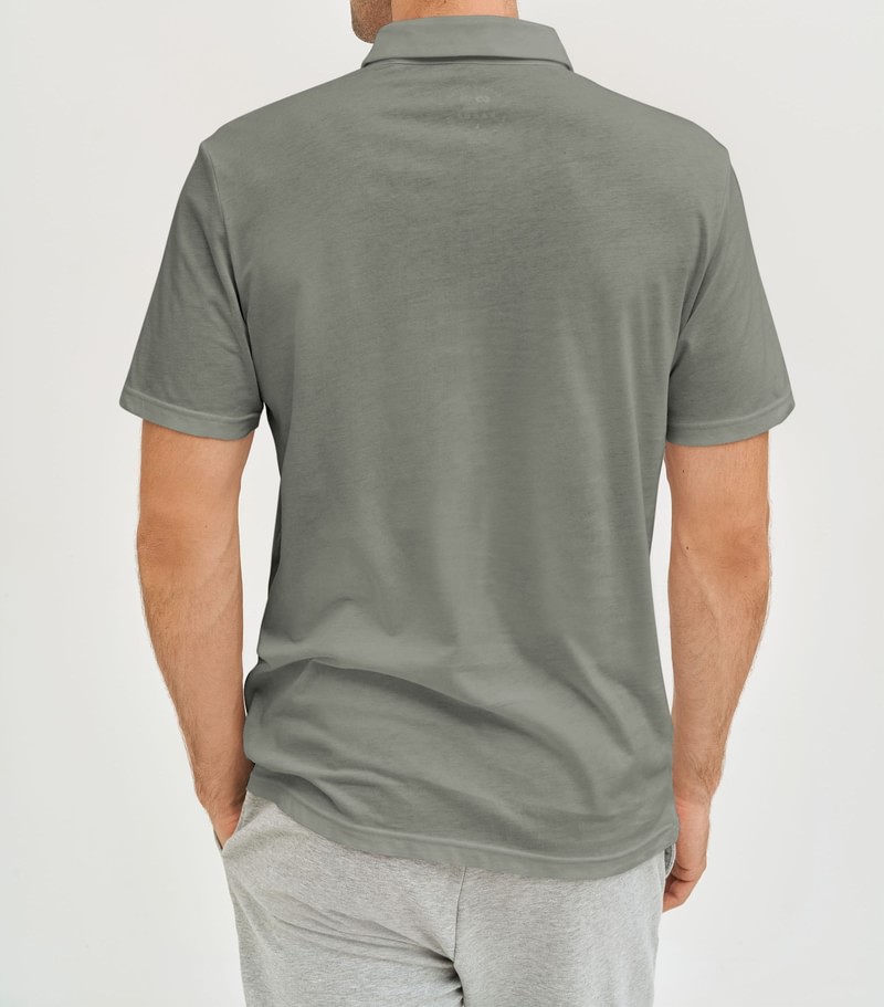 Tencel pluošto polo marškinėliai