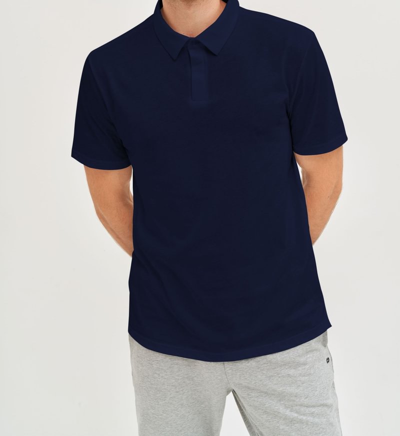 Tencel pluošto polo marškinėliai