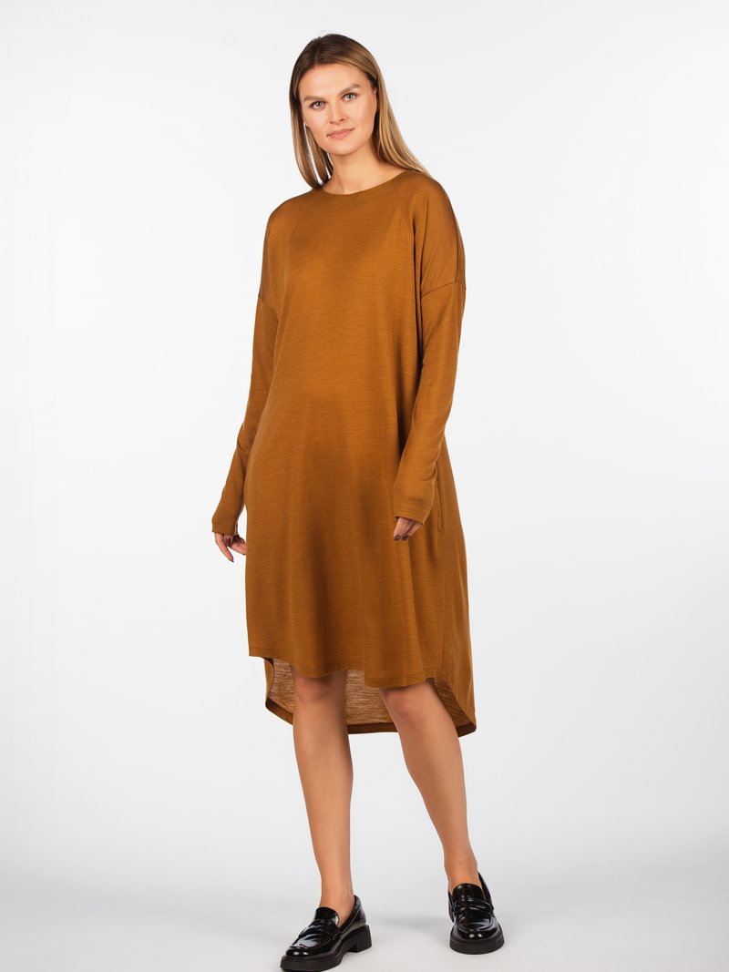 Suknelė su Tencel pluoštu ir merino vilna