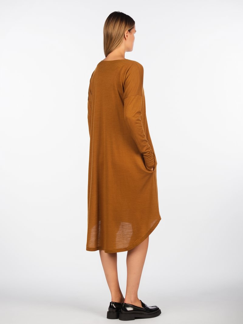 Suknelė su Tencel pluoštu ir merino vilna