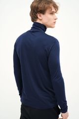 Marškinėliai - golfas su Tencel puoštu ir merino vilna