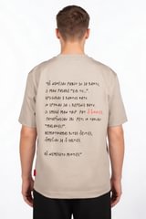 Šukuotinės medvilnės unisex marškinėliai "Pietinia kronikas"