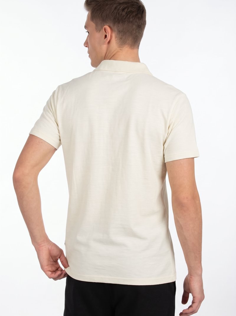 Merino vilnos polo marškinėliai