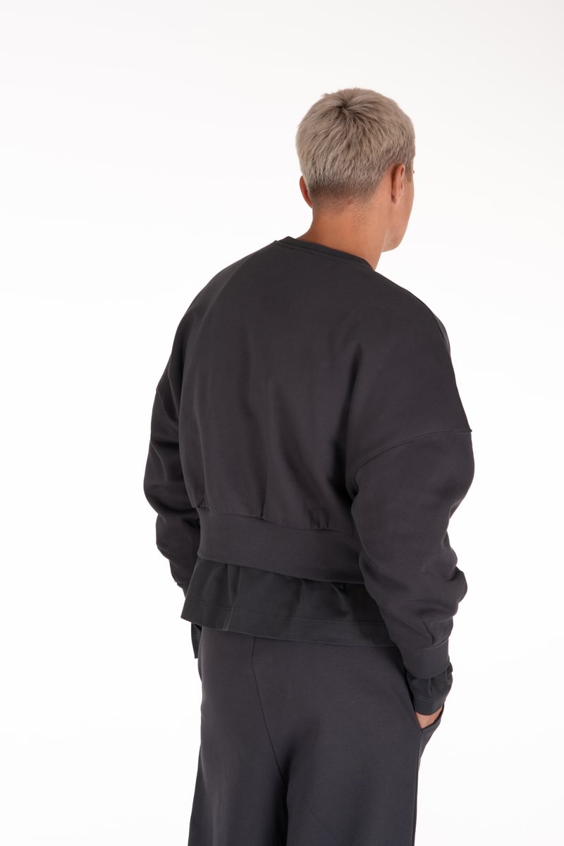 UNISEX šukuotinės medvilnės džemperis "Raimedas Latvys"