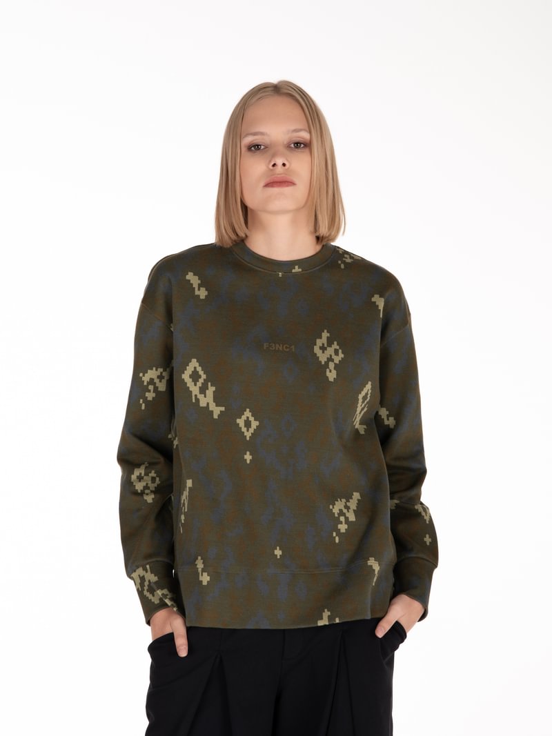 UNISEX šukuotinės medvilnės džemperis "Raimedas Latvys"