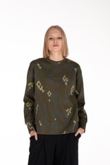 UNISEX šukuotinės medvilnės džemperis "Raimedas Latvys"