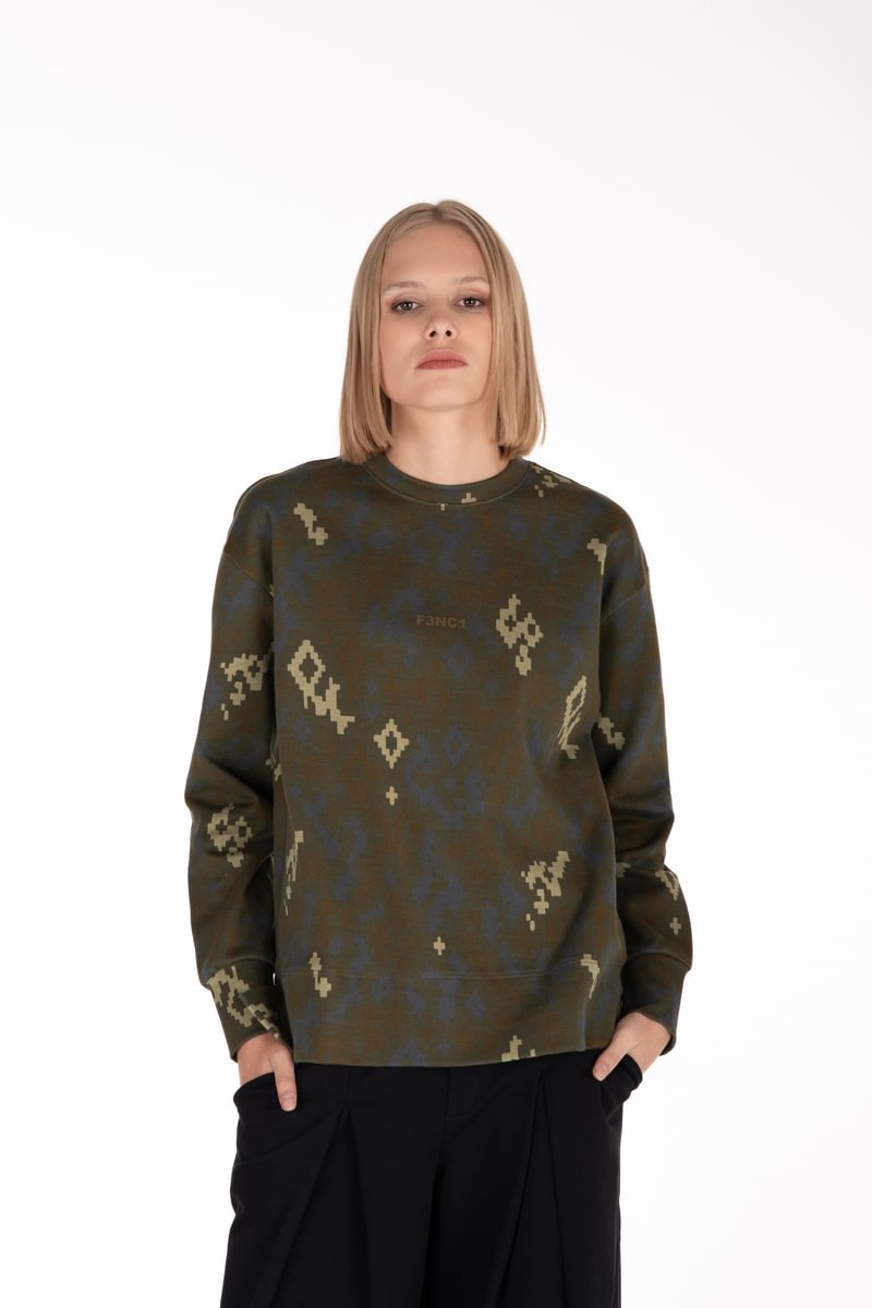 UNISEX šukuotinės medvilnės džemperis "Raimedas Latvys"
