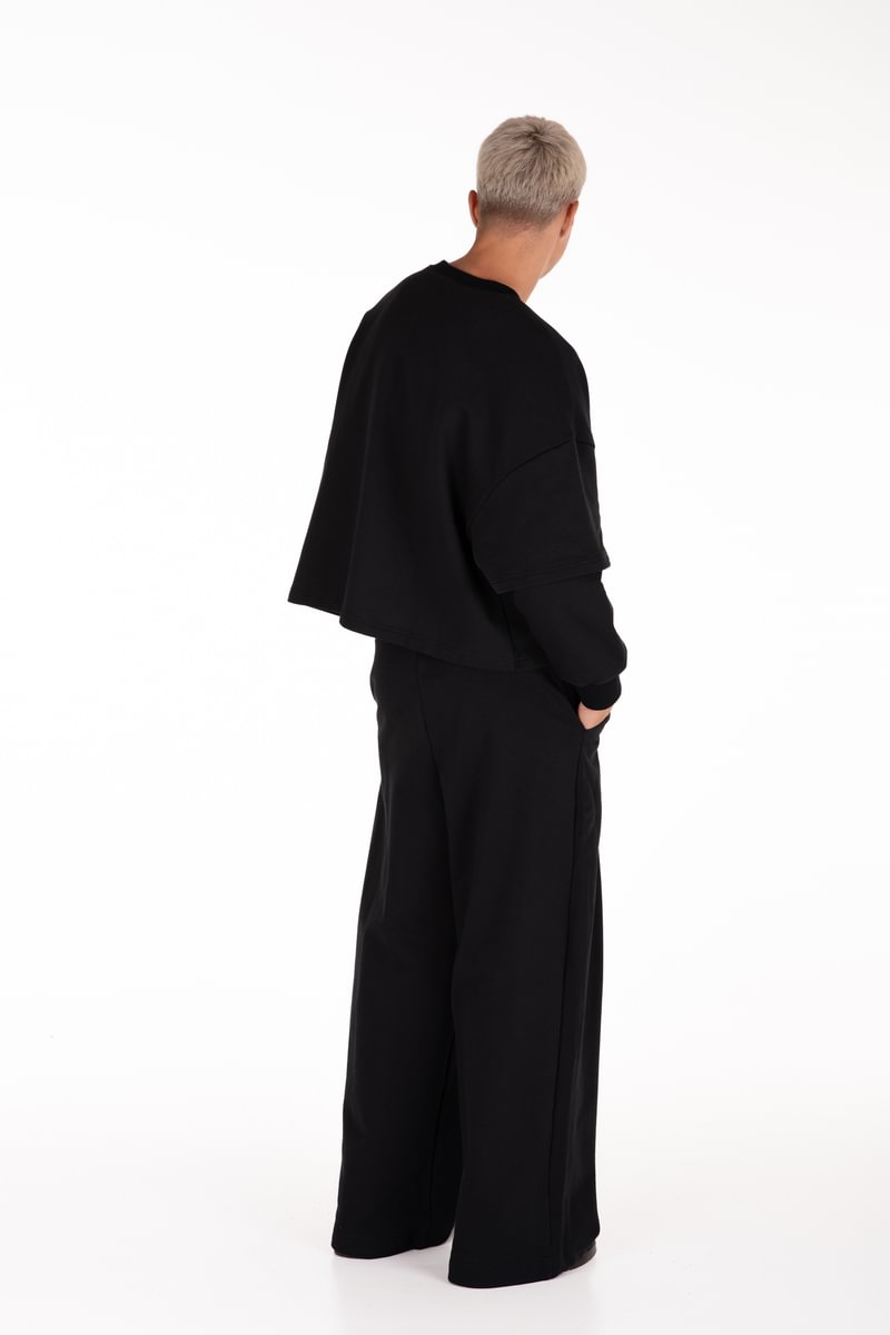UNISEX šukuotinės medvilnės džemperis "Raimedas Latvys"