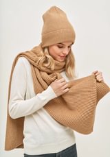 Unisex kepurė su merino vilna