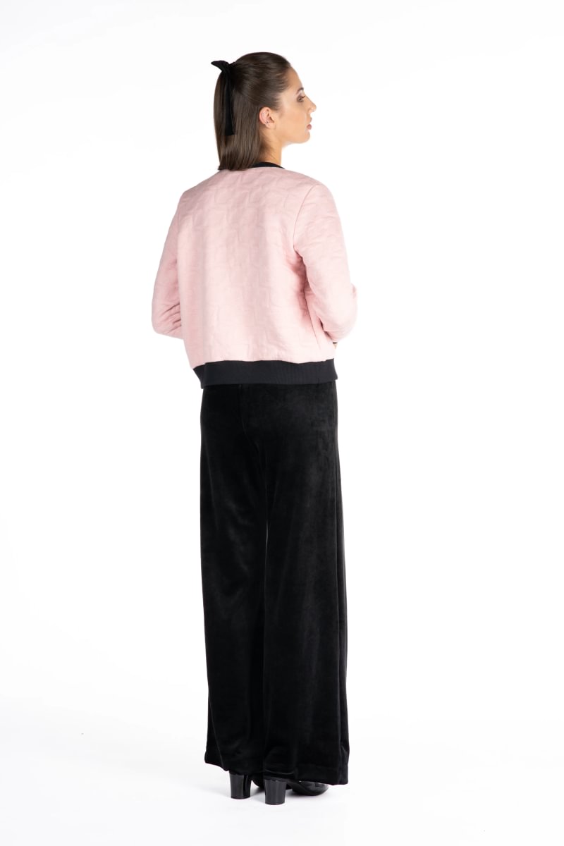 Veliūrinės plačios kelnės "A. Kuzmickaitė" - 168 cm. ūgiui